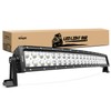 Nilight - 70015C-A LED Light Bar 22Inch 120W Curved Spot