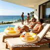 2PCS 35IN Pool Swim Ring Inflatable Pool Floats Water Fun