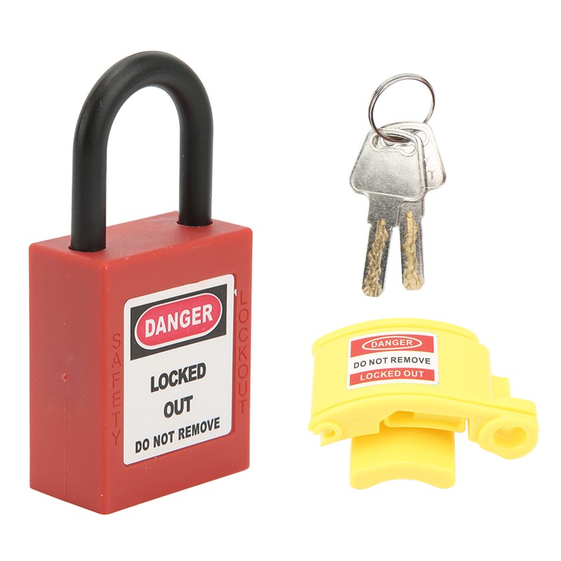 Industrial Plug Lockout Engineering Plastic Nylon Waterproof Safety Lockout Kit
