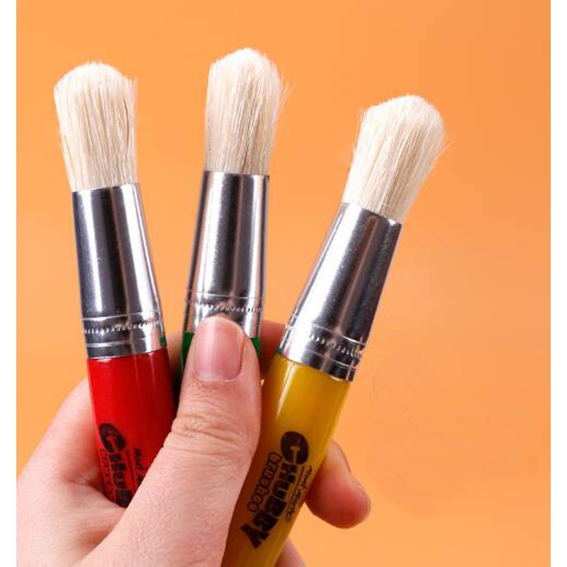 Children Watercolor Brushes Painting Supplies Paint Set of 3 Paint