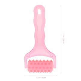 Healifty Massage Roller Gesicht Körper Massagegerät Cellulite Hautstraffung Massage mit Griff (Zufällig Farbe)