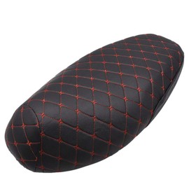 Alomejor Waterproof Electric Bike Seat Cover Sun Proof Motorcycle Electric Bike Seat Pad Cushion Cover(M)