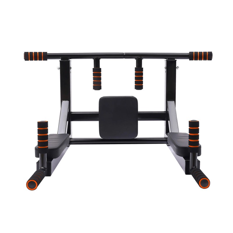 Pull Up Bar Raise Dip Station Vertical Knee Exercise Equipment