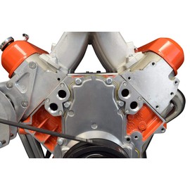 ICT Billet LSX REMOTE MOUNT WATER PUMP Adapter Plate 3/4" NPT Chevy LS1 LS Camaro 551536