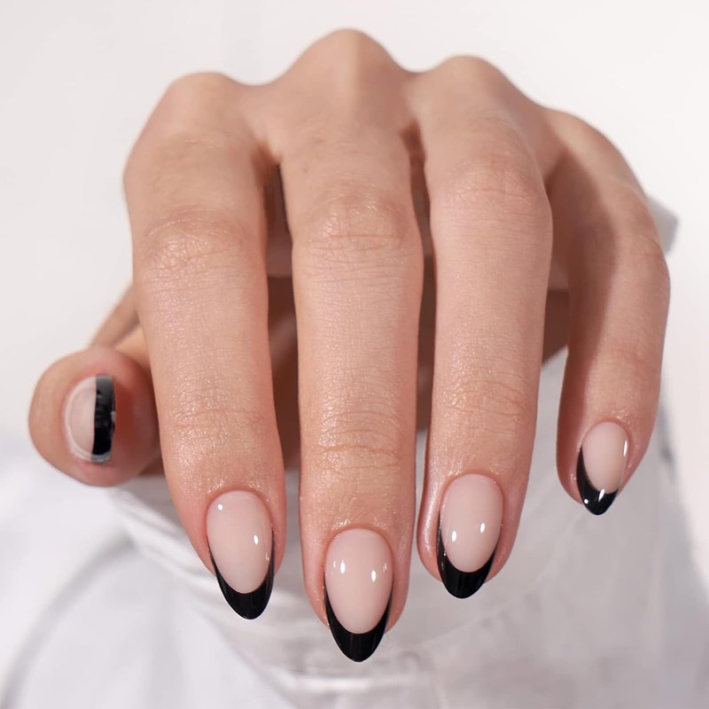 ZAHRVIA Press On Nail Gel Nails Salon Acrylic Natural Collection
