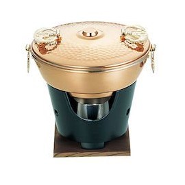 Pure Copper Mini syabusyabu Pot Set