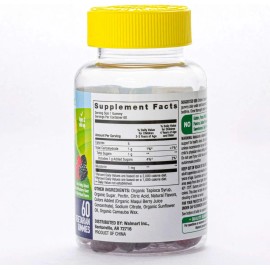 Spring Valley Melatonina Kids 1 Mg 60 Gomitas Vegetarianas Apoyo Al Descanzo Placentero Y Al Sueo Profundo Para Nios Mayores De 2 Aos Zero Azucar     