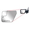 Replacement Driver Left Side Mirror Glass Heated with Back Plate