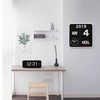 Itigoitie Retro Modern 9.45 Inches Calendar Day Date Flip Desk