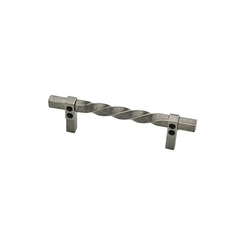 Liberty 65172PI Iron Craft Twisted Kitchen Cabinet Pull, 3-1/2 in.