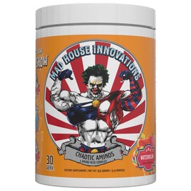 Mad House Innovations Chaotic Aminos - Amino Acid Complex - BCAA & EAA Supplement for Recovery & Welleness (30 Servings) Healthcare Fitness - Choose Flavor: Watermelon
