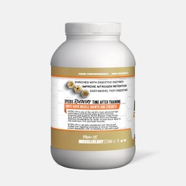 Muscleology Nitro-Up Hydrolyzed Whey Isolate Protein, Infused with BCAAs, EAAs, and Digestive Enzymes (Chocolate, 5 Pound)