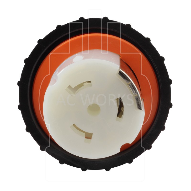 AC WORKS - Adaptador desmontable de 50 Amp RV Marine,