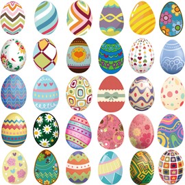 200+PCS Easter Stickers, Easter Bunny Egg Stickers for Kids Teens Adults, Cute Vinyl Easter Themed Stickers for Cards Water Bottles Laptop Guitar.