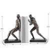 Torre & Tagus Athletic Resin Men Bookends Set of Two,