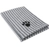 DII Bone Dry Microfiber Pet Bath Towel with Embroidered Paw