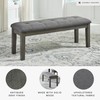 Signature Design by Ashley Hallanden Rustic Tufted Upholstered Dining Room