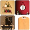 Double Headed Picture Hanging Nails, 30 PCS Picture Hangers Black