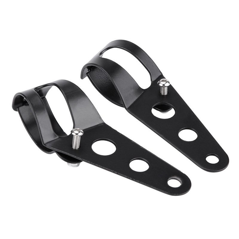 Headlight Mounting Bracket Kit, 35-43mm Motorcycle Headlight Mounting Bracket Fork