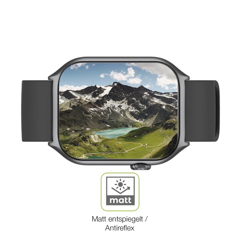 dipos FLEX 2x Schutzfolie matt passend für routee GTS7, Antireflex,
