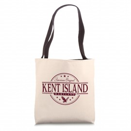 Kent Island Maryland - Kent Island MD Label Tote Bag