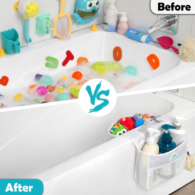 Bath Toy Storage, Bath Toy Hanging Organiser Bag, Bath Toy