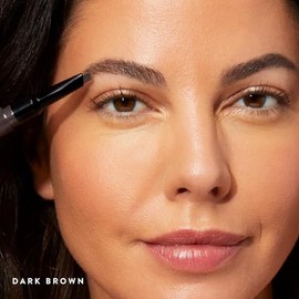 LAURA GELLER NEW YORK Lápiz y Gel Impermeable para Cejas Sculpt-N-Sstay- Marrón Oscuro