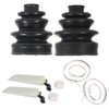 Pair Outer Inner CV Joint Boot Kit for Honda for