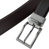 Laura Biagiotti Mens Reversible Genuine Leather Belt 3.5cm High Adjustable
