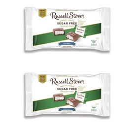 Russell Stover Sugar-Free Laydown Bags Coconut, (2) 10 Ounce
