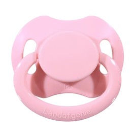 Landofgenie Adult Size Large Shield Pacifiers Bone Shaped Cutie Pacifier 1 Piece Pink