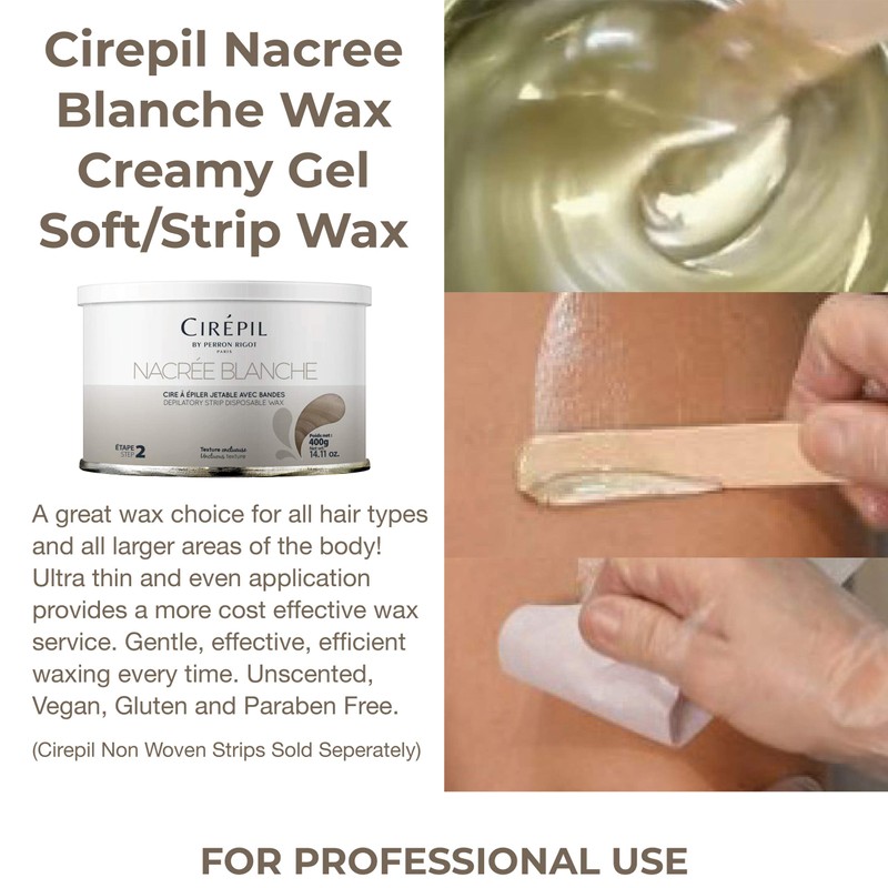 Cirepil - Nacrée Blanche - 400g / 14.11 oz Wax