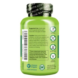 NATURELO Digestive Enzymes - Full Spectrum Support with a Broad Blend of 15 Enzymes Plus Ginger - 180 Vegan Capsules