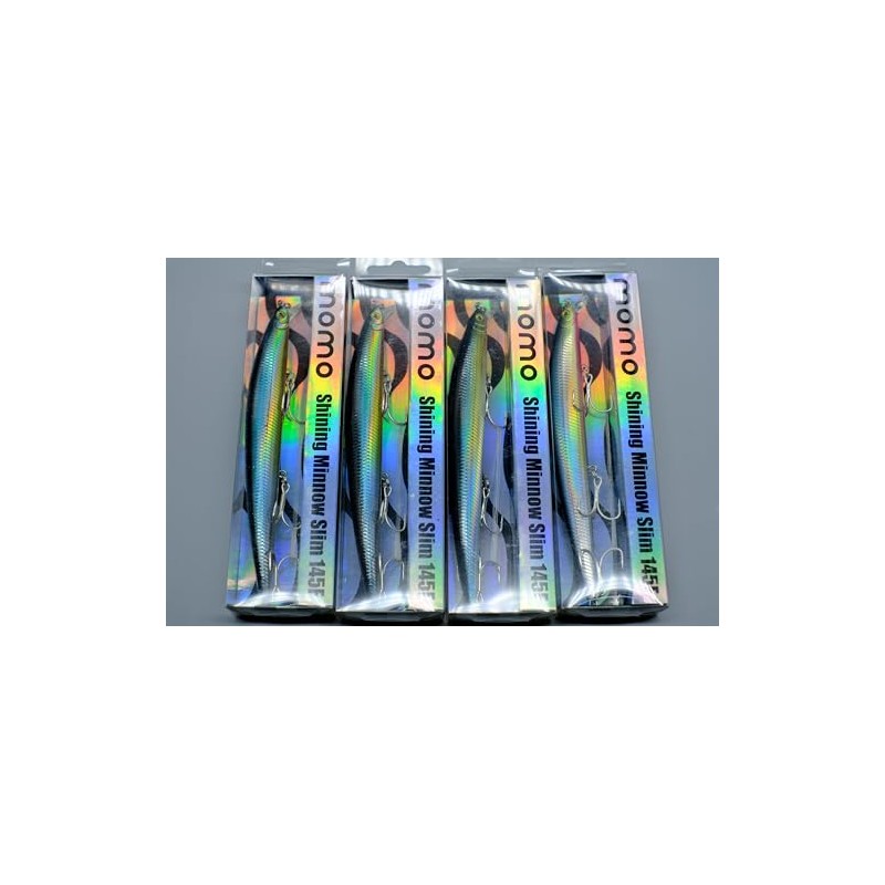 momolures - Shining Minnow Slim 145F Floating Silent Wire Weight