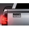 Mandate Freedom Decal (Black)