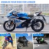 WDG Motorcycle Seat Cushion Pad 3D Honeycomb High Elasticity Gel