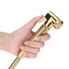 Bidet Sprayer, Solid Brass Wall Mount Shower Toilet Bathroom Handheld