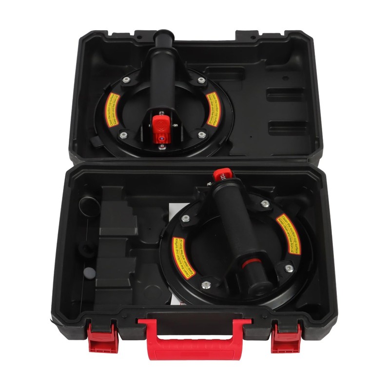 findmall Heavy-Duty Vacuum Suction Cups 2-Pack 440 lb Lift Capacity