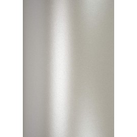 Netuno 10 x Mother of Pearl Real Silver Craft Card DIN A5 210 x 148 mm 250 g Majestic Real Silver Effect Card Silver Metallic Effect Shimmering for Wedding Cards Birthday Cards Christmas