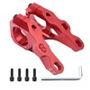 Zreneyfex 31.8mm Diameter Red Direct Mount Stem with Dual Crown