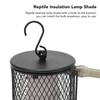 Reptile Heat Lamp Shade Professional Safe Prevents Scalding Reptile Insulation