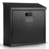 xydled Mail Boxes with Combination Lock,Locking Mailbox Wall Mounted,Security Metal