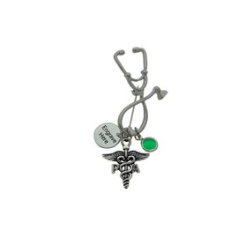 Sorority Things PA Physician Assistant Pin PA Medical Stethoscope Nursing Graduation Gift (May)