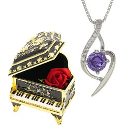 Devalier Necklace, Celebration of Old Fashion, Celebration, Mother's Gift, 925 Silver, Swallow Heart, February Birthday Gift, Women's, Popular, Girlfriend, Mother-in-law, Gift, Women's Gift, Sterling