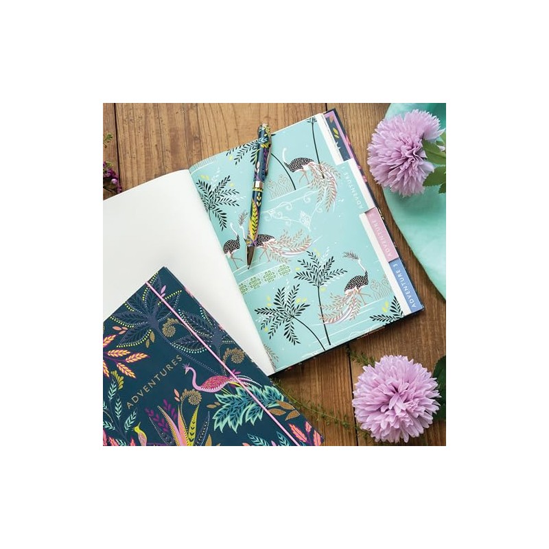 Portico Designs Ltd Sara Miller Savannah Mini Notebook with Ballpoint