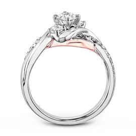 Women's 925 Sterling Silver Engagement Ring Wedding Rings Women 5/8 ct 7A Cubic Zirconia Ring with Gift Box Engagement Wedding Gift, Non-precious metal