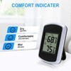 Urageuxy Digital Hygrometer Thermometer, Temperature Humidity Monitor with Fahrenheit Only,