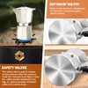 DITOSH 14 Cup Aluminum Espresso Stovetop Moka Pot Express Coffee