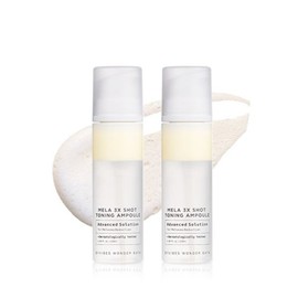 Wonder Bath Mela 3X Shot Toning Ampoule 130ml 1+1 (eTV) single option / 원더바스 멜라 3X샷 토닝 앰플 130ml 1+1 (eTV) 단일옵션