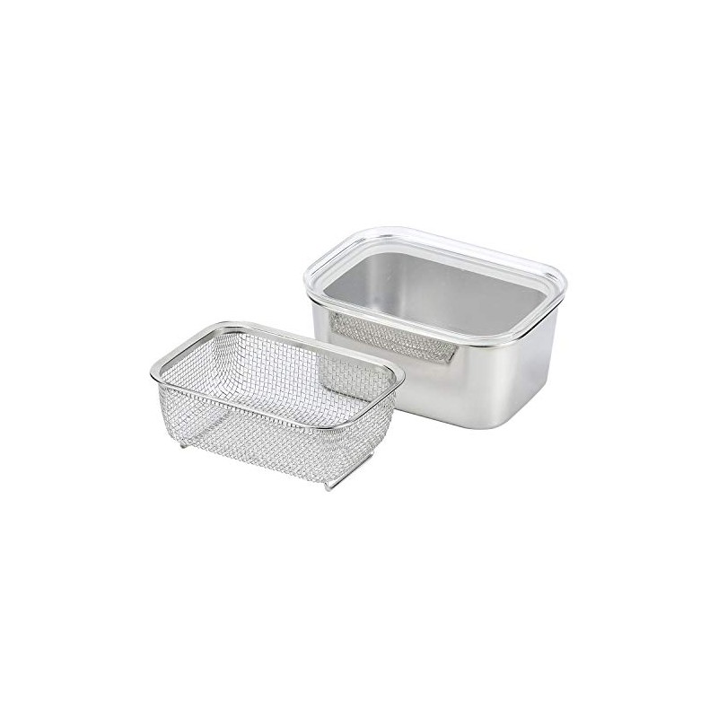 Pearl Metal HB-5346 Little Plus Stainless Steel Lid Deep Butt